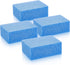 Yinder 4 Pcs Pumice Stone for Cleaning Pool Tile, 3.94 x 2.76 x 1.57 Inch for Spa Tile Cleaning (Blue)