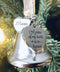 K9king Memorial DAD and MOM Christmas Ornament - A Piece of My Heart is in Heaven, Sympathy Gift for Loss