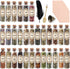 FLgengmh 30 Pack Witchcraft Supplies Herbs, Dried Herbs and Flowers Bottles Kit for