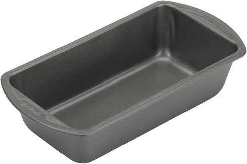 8" x 4" Nonstick Steel Bread Loaf Pan, Multipurpose Nonstick Baking Pan, Gray by GoodCook