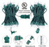 3 Pack 20 100 Counts Minetom Clear Christmas String Lights Feet Warm Mini Lights for Christmas Indoor Outdoor Patio