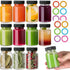 STARSIDE 2 oz Glass Ginger Shots Bottle with Caps, 12 pack 60