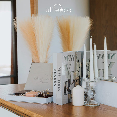 ULIFEECO Set 3 Decorative Books for Home Decor - of Book Decor (London/Paris/New York), Coffee Table Decor, Fake Books
