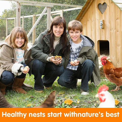CLOCAL 23oz Natural Chicken Nesting Herbs Premixed with Dried Flowers and Herbs for Coop and Run Insulation Bedding