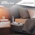 Modern Innovations Bedside Shelf for Bed, College Dorm Room, Bunk Bed Shelf/Caddy for Top Bunk, Clip On Nightstand Tray