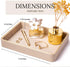 ZHEM Countertop| Perfume Tray Valet Tray Night Stand Bedside Organizer| Perfume Organizer Catchall| Perfume Trays