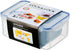 LocknLock Easy Essentials Food Storage Containers, 6-Piece, Clear, BPA Free, Airtight Lids