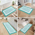 Pauwer Bathroom Rugs Sets, 2 Piece Non-Slip Bath Mats, Absorbent Floor Mat, Machine Washable Shower Rugs