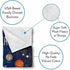 Cozy V1, 30x40) Custom Space Blanket for Kids | Warm Fleece Throw Blanket | Space Room Decor | Plush Blanket | Soft