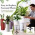 2 12"- 16" 4"-12" AZEAM Adjustable Plant Risers for Inside Pots, PCS Planter Inserts Fillers Raise for Large Flower