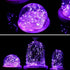 VOOKRY 8 Pack 30 LED Fairy Lights - Battery Operated String Lights, 10 ft Purple Waterproof Silver Wire
