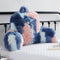 Jillche Bed Fluffy Fur Reading Pillow for Adults & Kids Unisize, Stylish Back Pillow