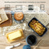 Countertop Ceramic Butter Dish with Lid,Large Butter Container with Airtight Cover for or refrigerator,Farmhouse Butter