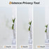 rabbitgoo Privacy Window Film - Frosted Glass Clings, Static Cling Heat Blocking Door Stickers for Home, 11.8" x 78.7"