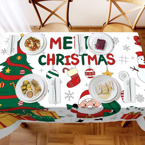 1 Pack Kids,30 72 Inch Childom Christmas Coloring Tablecloth for Kids,Christmas Crafts for x Disposable Paper Table