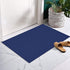 EARTHALL Boho Area Rug 2x3 Ft Washable Rugs for Entryway, Dark Navy Braided Throw Rug with Rubber Backing for Indoor