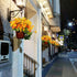 Uieke Artificial Fake Flowers, 6 Bundles Daisy Mums, UV Resistant Greenery Shrubs for Indoor Outdoor Home Decor (Orange