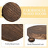 2 Counter Romadedi Farmhouse Wood Riser for Display- pcs Rustic Decor Mini Wooden Pedestal Decorative Round Tray