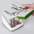 Casabella Duo Sink Sider with Sponge Holder - White & Chrome