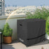 65-80 32L 18W 32H inch, ULTCOVER Waterproof Quart Patio Cooler Cart Rolling Ice Chest Cover x x Black