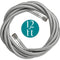 Refrigerator Water Line for Ice Maker - Braided 12' Pex Water Supply Hose with 1/4 Comp Fitting
