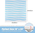 Non Slip Shower Mat, 24x24 Inch, Soft Comfortable Bath Mat with Drain, Quick Drying for Bathroom