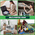 HIBAG Vacuum Storage Bags with Electric Pump, Jumbo 10 Pack Space Saver Bags for Clothes, Pillows, Blankets, Comforters