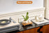 8.5" Counter, 8.5" 4.0" 1.57") X-Small Acacia Wood Riser Pedestal Stand, Farmhouse Bathroom and Kitchen Sink Decor