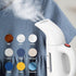 Handheld Garment Steamer for Clothes, Portable Wrinkle Remover, 230ml Capacity, 12 Minutes Continuous Steam, Mini, White