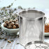 Hemoton Stainless Steel Tea Ball Infuser, Large Capacity Strainer with Extended Chain Hook for Brew Loose Leaf Tea