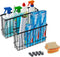 FHJP Cabinet Door Organizer Basket 2 Pack, Foil and Plastic Wrap Organizer with