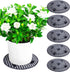 LFUTARI 6Pack Large 15" Plant Level Pot Elevator, Heavy Duty Plant Stands, Plant