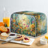 Butterfly Vibrant Floral Print Toaster Cover - Quilted Cover for 2 Slice & 4 Slice Toasters