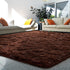 5x8 HOMORE Brown Rugs for Living Room, Feet Fluffy Shag Area Rug for Bedroom, Super Soft Coffee Rugs for Room Decor