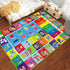 59x 39.4 inch Baby Play Mat Kids Rug for Playroom, Playtime Collection ABC, Numbers, Animals, Rainbow and Shapes