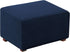 Flamingo P Spandex Elastic Rectangle Footstool Sofa Cover Stretch Storage Ottoman Slipcover