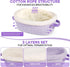 41OZ 2 Sourdough Starter Kit - Glass Starter Jar, Cotton Rope Banneton Bread Proofing Basket, Sour Dough Kit Tools