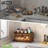 Countertop, JANSNIMEN Vintage Bread Box for Kitchen Large Bread Container Storage, Wooden Farmhouse Bread Box