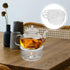 UPKOCH Glass Teapot Warmer Clear High Borosilicate Glass Tea Trivet Teapot Tea Kettle Heating Base Coffee Milk Warmer Tealight Candle Holder for Home Kitchen