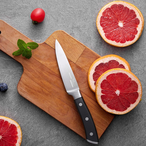 Paring Knife, 4 Inch Ultra Sharp German Stainless Steel Kitchen Knife for Fruit and Vegetable Chopping
