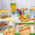 Sombrero Chip Clips, 6 Set Bag Clips for Food Storage, Snack Bag Sealer with Fun Mini Sombrero Hats