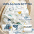 Towels,100% 43x43 Inch Toddler Hooded Bath Cotton Muslin Baby Towels for Boys Girls,Ultra Soft & Absorbent Quick Dry