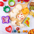 Kimfead 48 Sandwich Cutter for Kids Pcs, Cookie Cutters, Fruit Vegetable Cutter Shapes, Food Picks for Bento Box, Mouse
