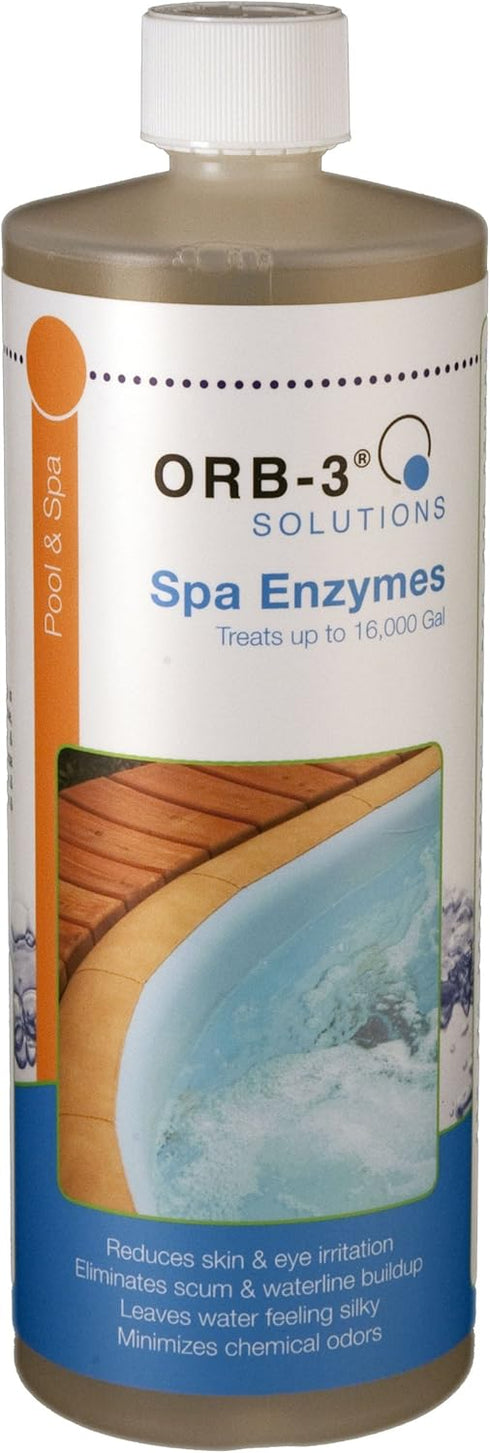 Y240-000-1Q Spa Enzymes Bottle, 1-Quart