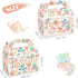12 PCS Tea Party Favor Boxes - Lets Tea Party Party Supplies, Favor Bags for Tea Party Time