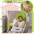 2.58 Hammock Patio(Green,1 Tudomro Egg Chair Cushion Filling kg Replacement Rocking Wicker Chair Cushions High Back