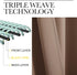 NICETOWN Kitchen Window Blackout Curtains, Thermal Insulated Rod Pocket Draperies for Bedroom/Kitchen (Cappuccino, Set