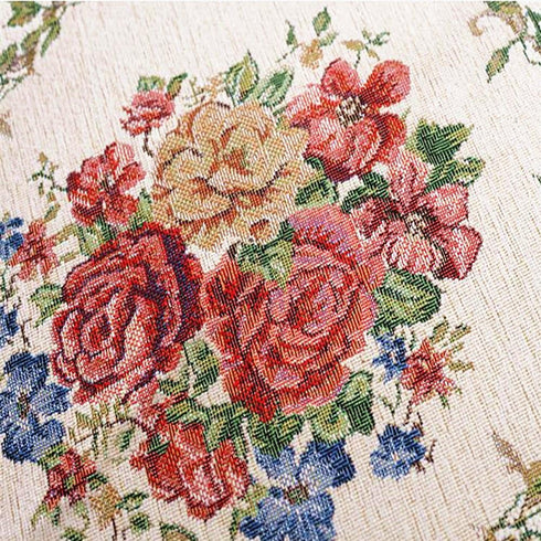 Mat,3'x3' UKELER Luxury Soft Rustic Floral Area Rugs Washable Elegant Non Slip Accent Floor Rugs Carpet for Bedroom