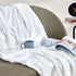 SLEEP ZONE Flannel Fleece Baby Sublimation Blanket 30x40 Inches, Soft Fuzzy Plush White Kids Bed Travel Throw for