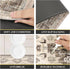 Pauwer Anti Fatigue Kitchen Mat Set of 2, Non Slip Cushioned Kitchen Rugs, Waterproof PVC Foam Runner
